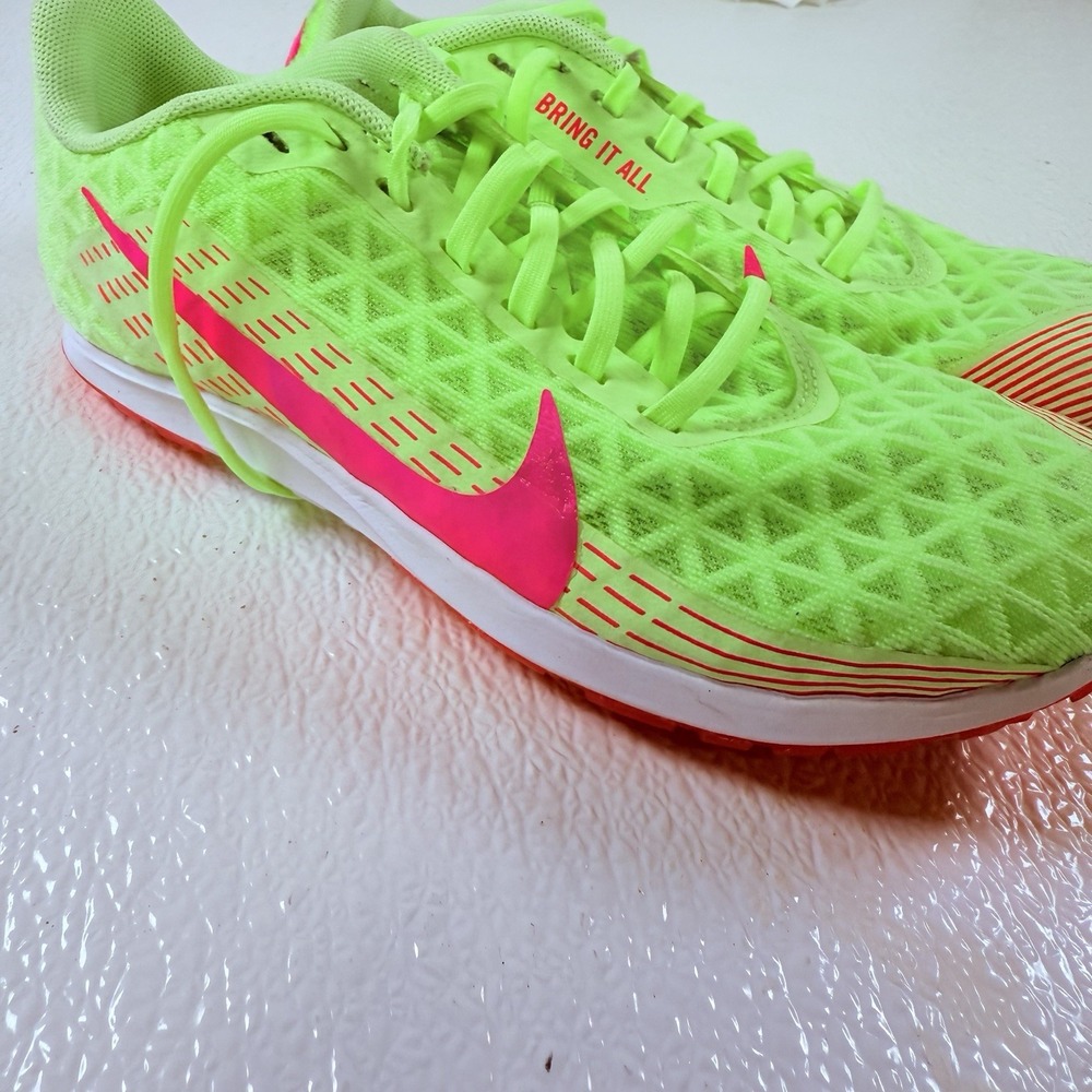 Nike Men's Zoom Rival XC 5 Green Running Track Sneakers US Size 6 CZ1804-701
